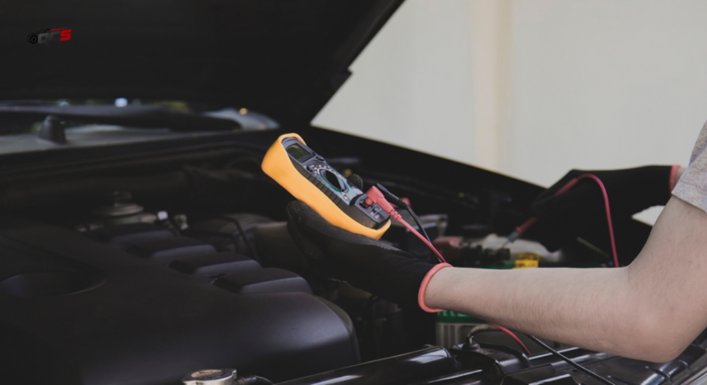 Car Battery checking 